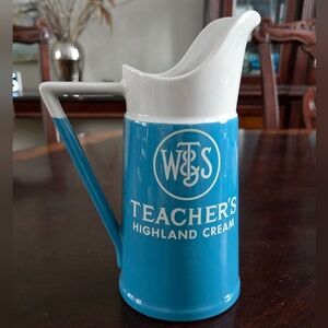 Teacher's Highland Cream Bar Pitcher